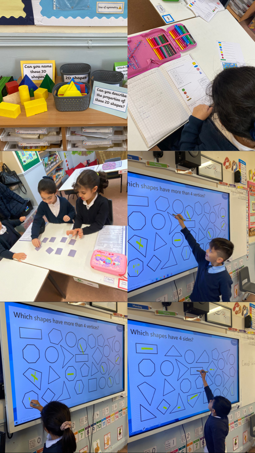 School Using Shape 2D shapes - AlSadiq School